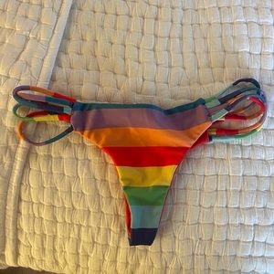 Wildfox rainbow bikini bottoms